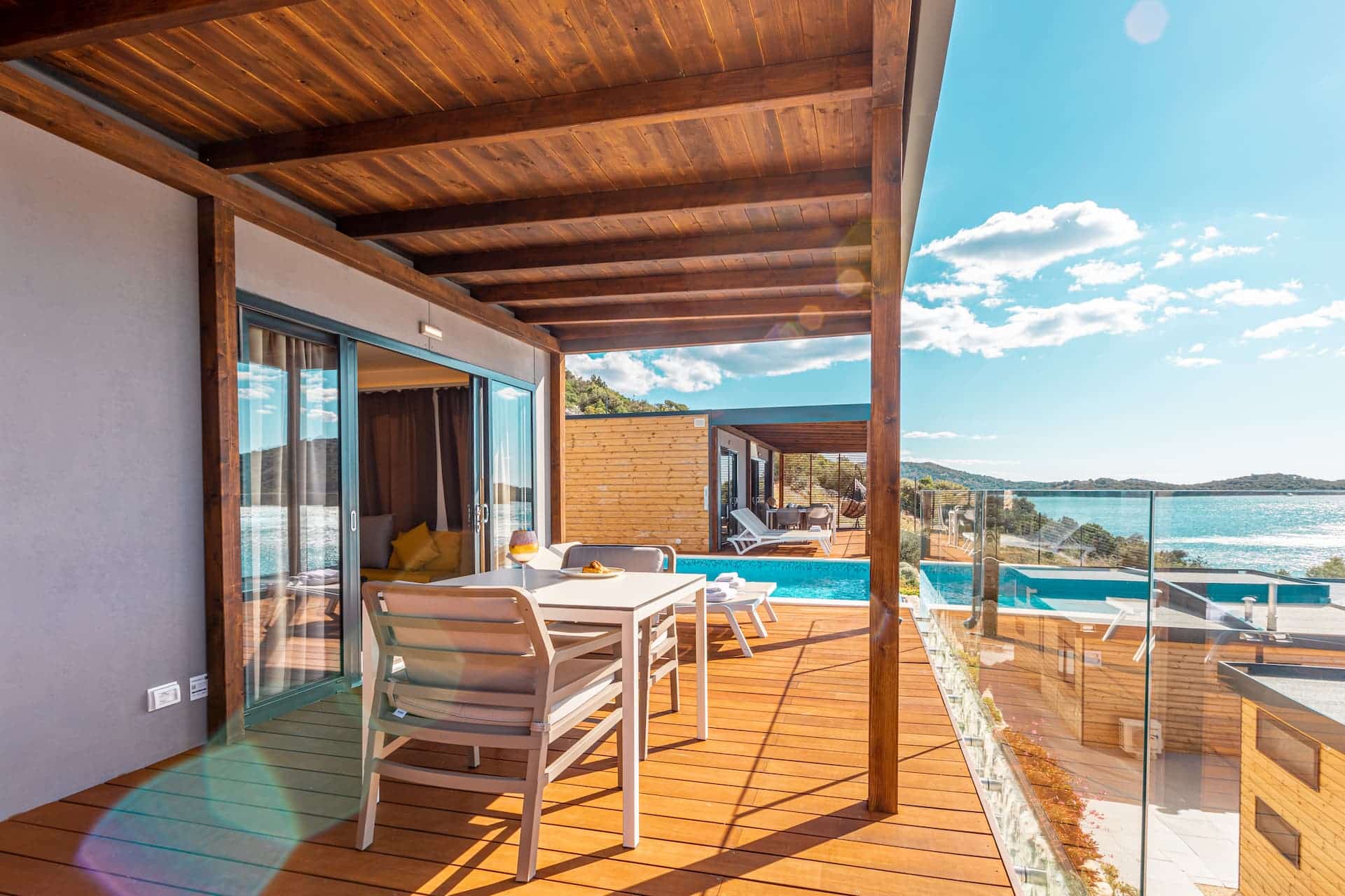 Luxury couple camping villa with SwP terrace 2