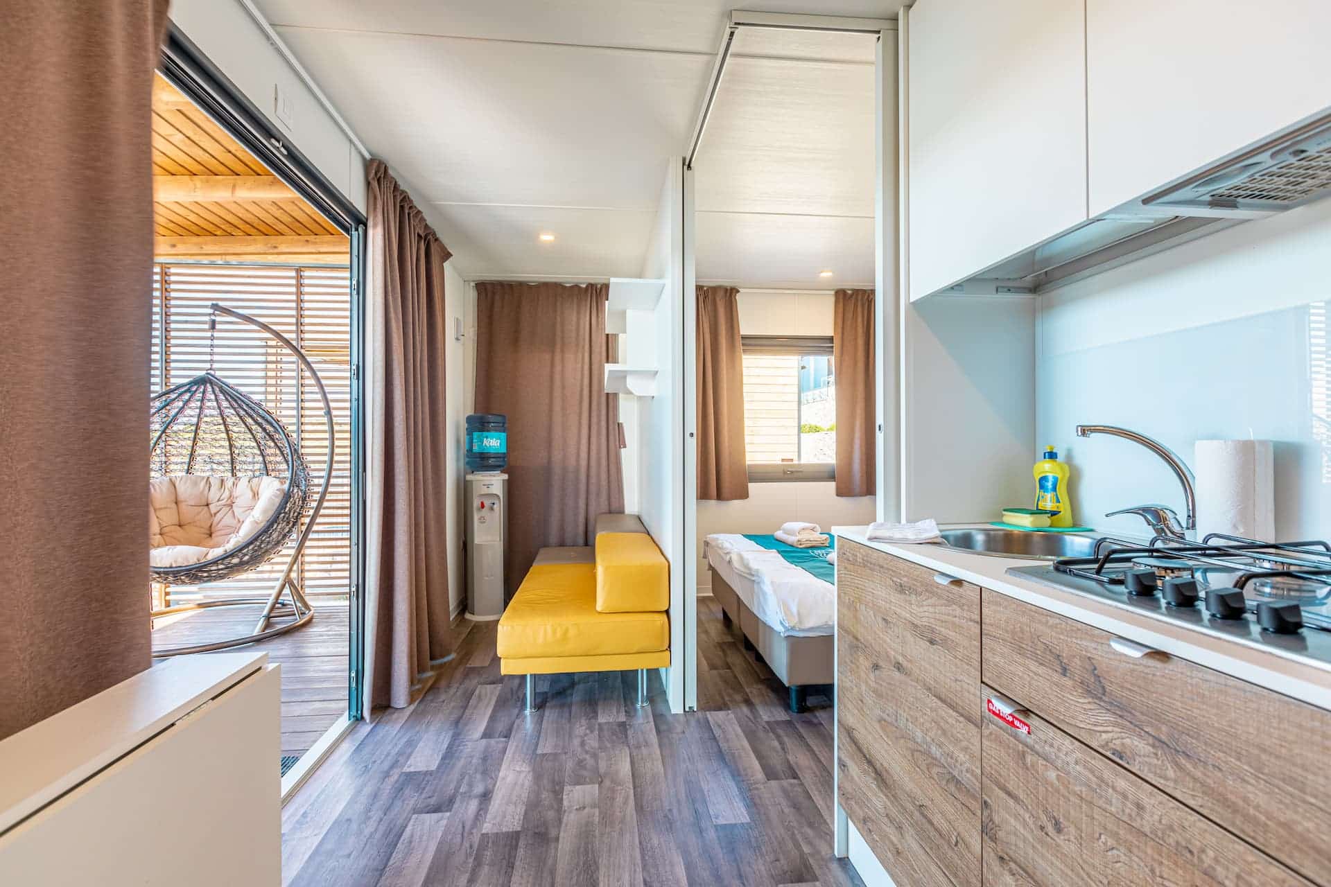 Luxuy couple camping villa with kitchenette 2